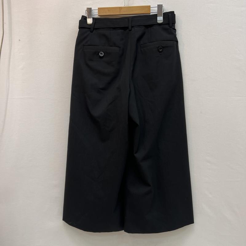 サカイ Sacai パンツ スラックス スーチング ワイド スラックス 22-06044 1 黒 / ブラック / black レディース USED 古着 中古 50156877