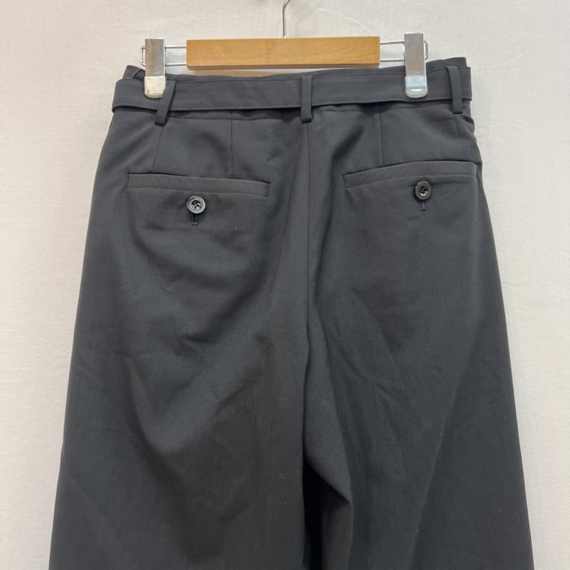 サカイ Sacai パンツ スラックス スーチング ワイド スラックス 22-06044 1 黒 / ブラック / black レディース USED 古着 中古 50156877
