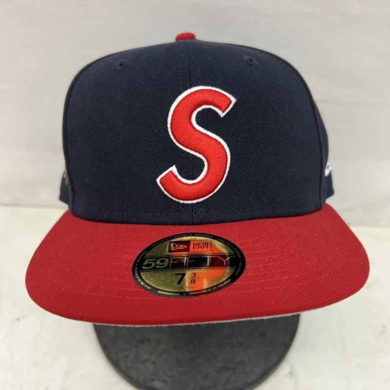 シュプリーム Supreme 帽子 キャップ 25FW Reaper S Logo New Eta Cap 7 3/8 58.7cm Sロゴ ニューエラ - 紺 / ネイビー / navy メンズ USED 古着 中古 50156881