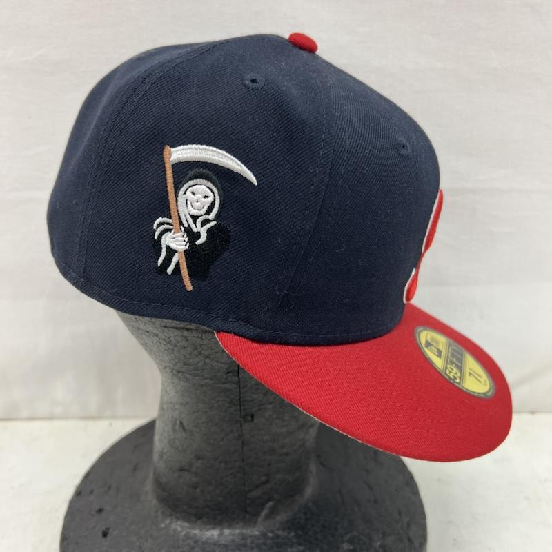 シュプリーム Supreme 帽子 キャップ 25FW Reaper S Logo New Eta Cap 7 3/8 58.7cm Sロゴ ニューエラ - 紺 / ネイビー / navy メンズ USED 古着 中古 50156881