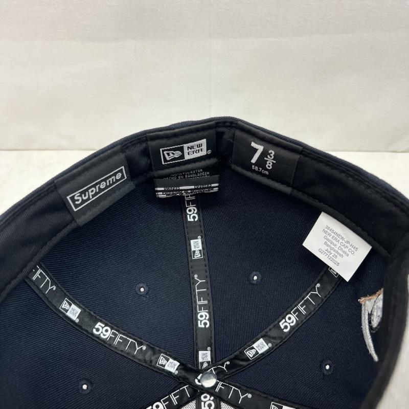 シュプリーム Supreme 帽子 キャップ 25FW Reaper S Logo New Eta Cap 7 3/8 58.7cm Sロゴ ニューエラ - 紺 / ネイビー / navy メンズ USED 古着 中古 50156881