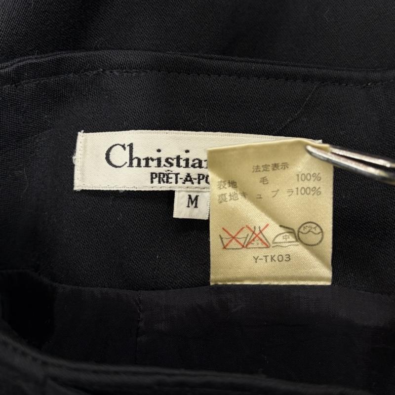 クリスチャンディオール Christian Dior スカート ミニスカート バックル タイト ミニ スカート スリット M 無地 黒 / ブラック / black X 金 / ゴールド / gold color レディース USED 古着 中古 50156882