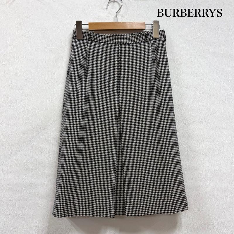 バーバリーズ BURBERRYS スカート ひざ丈スカート チェック Aライン スカート フレア M チェック アイボリー / アイボリー / X 紺 / ネイビー / navy レディース USED 古着 中古 50156886