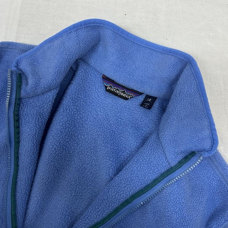 パタゴニア patagonia ジャケット、上着 ジャンパー、ブルゾン 90年代 ビンテージ USA製 25029 フリース ジャケット 90s VINTAGE - 水色 / ライトブルー / レディース USED 古着 中古 50156899