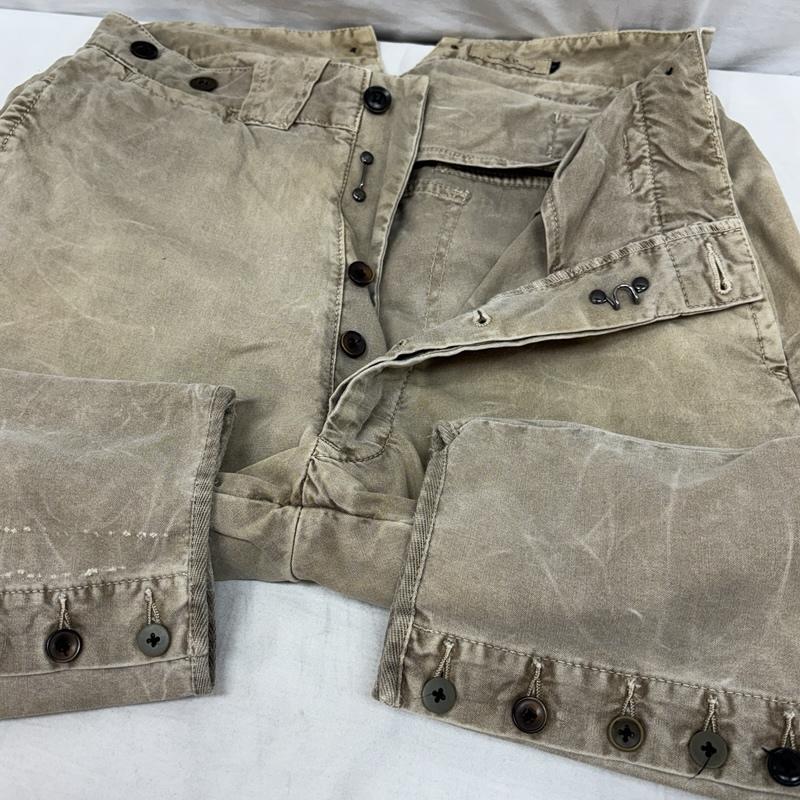 古着 USED ボトムス ボトムス KU 空 裾ボタン ビンテージデザイン ジョッパーズ パンツ 32インチ メンズ USED 古着 中古 50156906