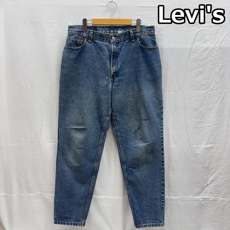リーバイス Levi s パンツ デニム、ジーンズ 2000年代 USA製 550 テーパード デニム パンツ 00s - レディース USED 古着 中古 50156908