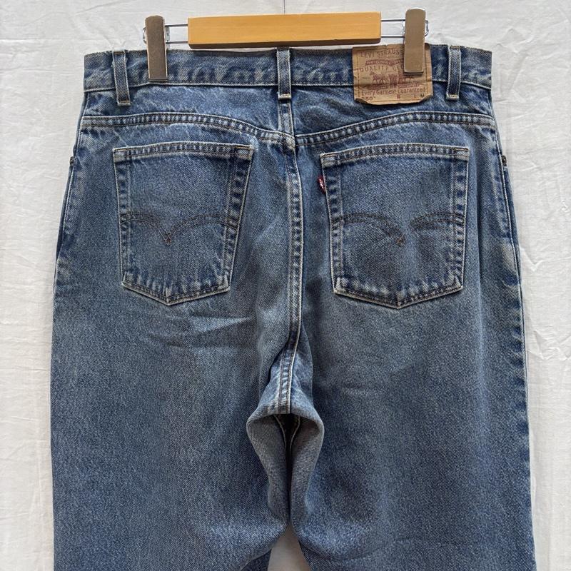 リーバイス Levi s パンツ デニム、ジーンズ 2000年代 USA製 550 テーパード デニム パンツ 00s - レディース USED 古着 中古 50156908