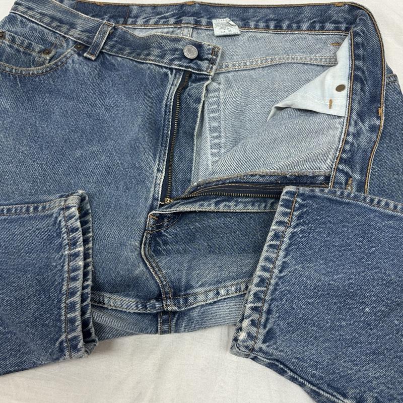 リーバイス Levi s パンツ デニム、ジーンズ 2000年代 USA製 550 テーパード デニム パンツ 00s - レディース USED 古着 中古 50156908