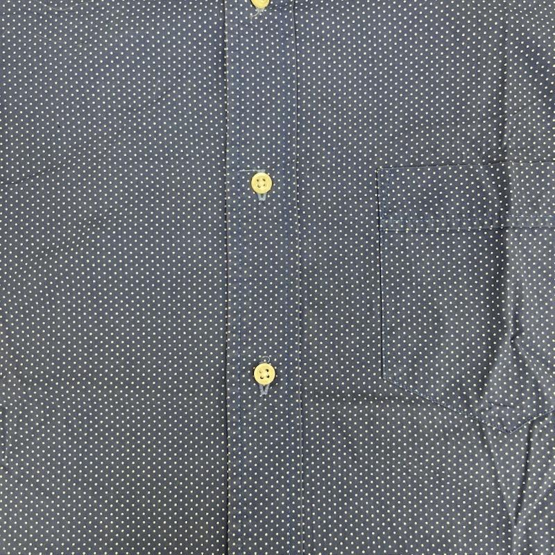 ヨウジヤマモト Yohji Yamamoto シャツ、ブラウス 半袖 A.A.R ドット柄 カジュアル シャツ 半袖 M 青 / ブルー / blue メンズ USED 古着 中古 50156913