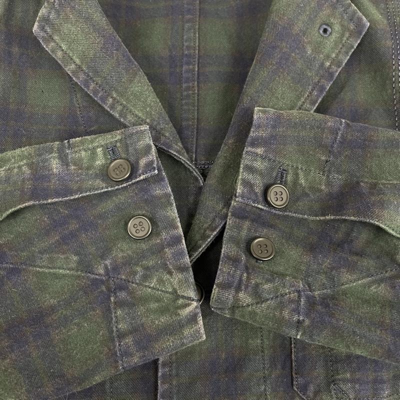 ソフネット SOPHNET. ジャケット、上着 ジャンパー、ブルゾン シャツ ジャケット アウター タータン チェック柄 長袖 S 緑 / グリーン / green メンズ USED 古着 中古 50156920