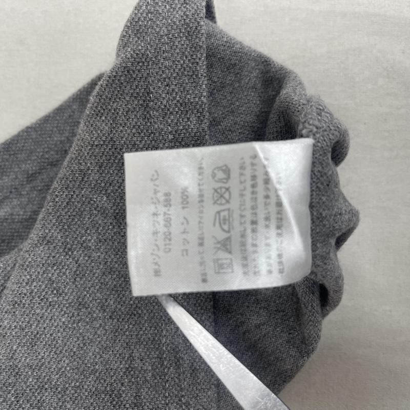 メゾンキツネ MAISON KITSUNE ポロシャツ 半袖 キツネ 刺繍 ポロシャツ コットン 半袖 ss16m750 S 灰 / グレー / gray メンズ USED 古着 中古 50156923