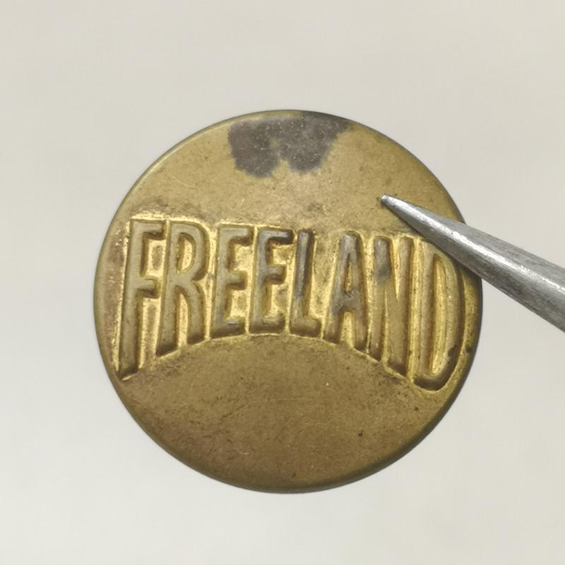 ヴィンテージ VINTAGE ファッション小物 ファッション小物 1800s FREELAND フリーランド 1910s Enterprise 牛柄 チェンジボタン 2個セット - メンズ USED 古着 中古 50156928