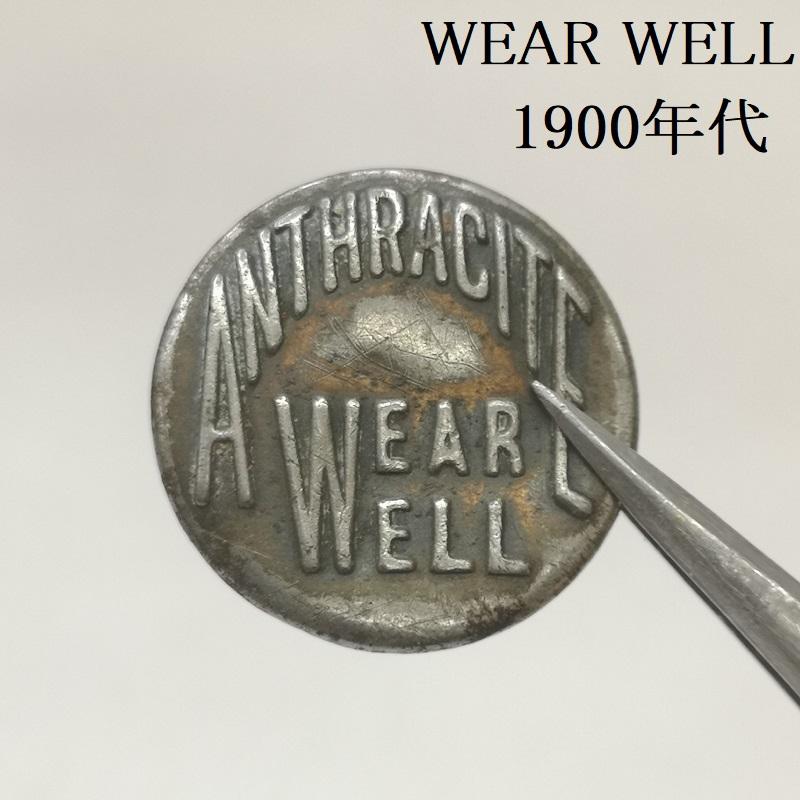 ヴィンテージ VINTAGE ファッション小物 ファッション小物 1900年代 ANTHRACITE WEAR WELL チェンジ ボタン - メンズ USED 古着 中古 50156942