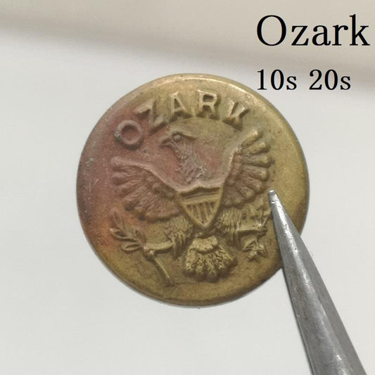 ヴィンテージ VINTAGE ファッション小物 ファッション小物 10s 20s Ozark 真鍮 ユニフォーム 作業着 チェンジボタン - メンズ USED 古着 中古 50156954