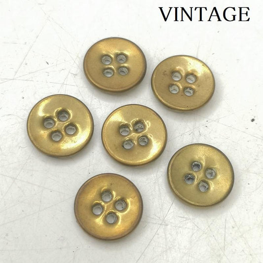 ヴィンテージ VINTAGE ファッション小物 ファッション小物 メタルボタン 6個セット - メンズ USED 古着 中古 50156961