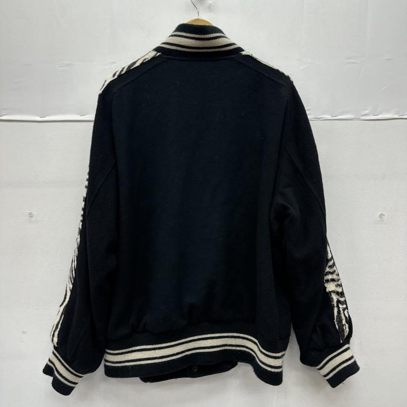 ニードルス Needles ジャケット、上着 ジャンパー、ブルゾン スリーブライン ゼブラ柄 スタジャン FK100 XL 黒 / ブラック / black メンズ USED 古着 中古 50156968