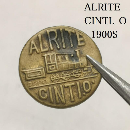 ヴィンテージ VINTAGE ファッション小物 ファッション小物 1900s ALRITE CINTI. O オハイオ鉄道 チェンジ ボタン - メンズ USED 古着 中古 50156970