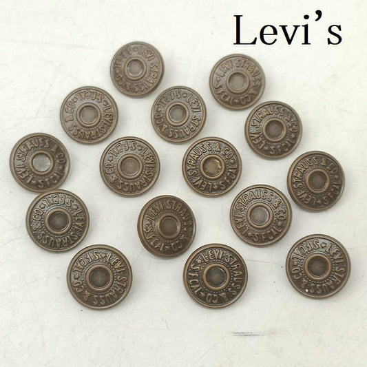 リーバイス Levi s ファッション小物 ファッション小物 ヴィンテージ 銅色 カッパー ボタン 15個 セット - メンズ USED 古着 中古 50156972