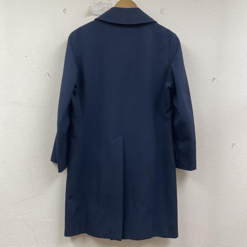 バーバリーズ BURBERRYS コート コート一般 70s 80s レジスターマーク トレンチ コート ストライプ柄 紺 / ネイビー / navy メンズ USED 古着 中古 50156977