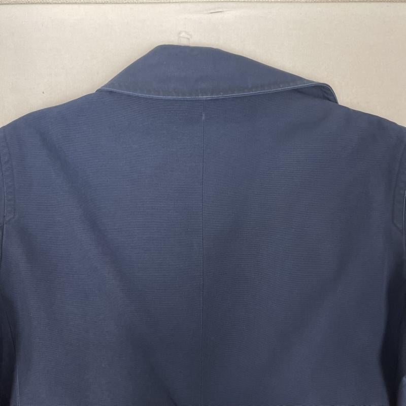 バーバリーズ BURBERRYS コート コート一般 70s 80s レジスターマーク トレンチ コート ストライプ柄 紺 / ネイビー / navy メンズ USED 古着 中古 50156977