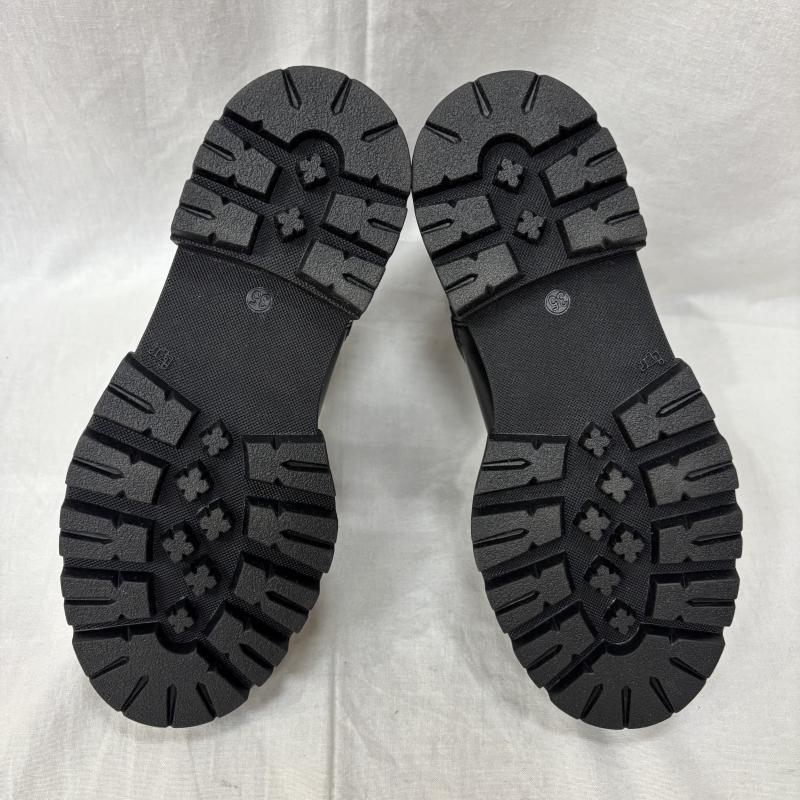 エネス eness ブーツ ロングブーツ サイドゴア チェルシー ブーツ ST-7927 レザー サイズ 35 - 黒 / ブラック / black レディース USED 古着 中古 50156986