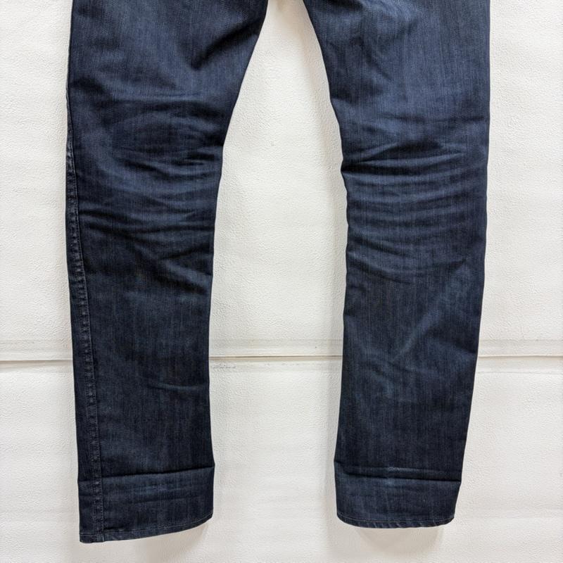 ボルコム VOLCOM パンツ デニム、ジーンズ デニム ジーンズ USA製 ジッパーフライ スリム VORTA FORM SLIM FORM 30インチ 無地 インディゴ / インディゴ / Indigo メンズ USED 古着 中古 50156988