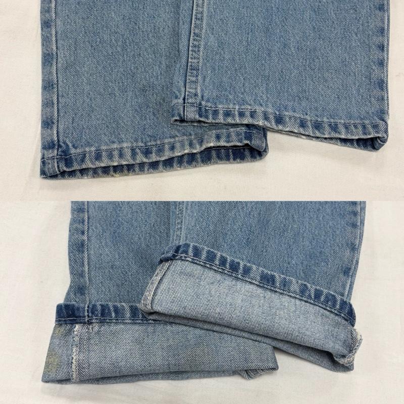 リーバイス Levi s パンツ デニム、ジーンズ SilverTab シルバータブ LOOSE ルーズ フィット ジッパーフライ デニム ジーンズ 28インチ 無地 水色 / ライトブルー / メンズ USED 古着 中古 50156994
