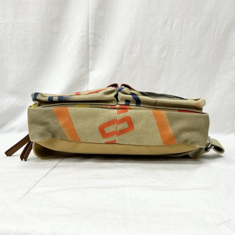 ヴィヴィアンウエストウッドマン Vivienne Westwood MAN ウエストバッグ ウエストバッグ マニュフェストプリント ウエストバッグ ボディーバッグ ウエストポーチ - プリント ベージュ / ベージュ / beige メンズ USED 古着 中古 50156995