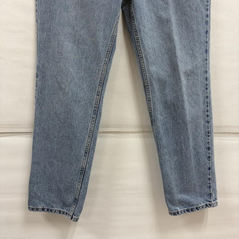 リーバイス Levi s パンツ デニム、ジーンズ 512 90 s デニム ジーンズ テーパード ジッパーフライ メキシコ製 ヴィンテージ スリムフィット ストレート M 無地 水色 / ライトブルー / メンズ USED 古着 中古 50156996