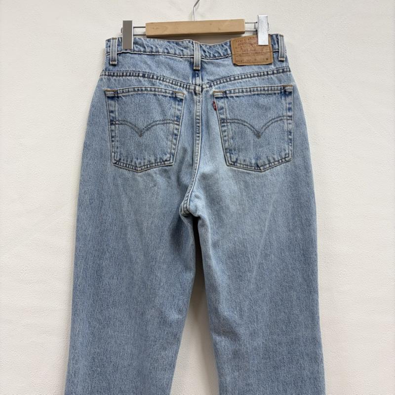 リーバイス Levi s パンツ デニム、ジーンズ 512 90 s デニム ジーンズ テーパード ジッパーフライ メキシコ製 ヴィンテージ スリムフィット ストレート M 無地 水色 / ライトブルー / メンズ USED 古着 中古 50156996