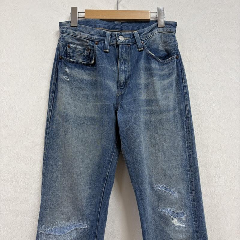 リーバイス Levi s パンツ デニム、ジーンズ 501Z XX ストレートデニム 42 タロン TALON ジップ ジッパーフライ 赤耳 セルビッチ 日本製 刻印3015 BIG E 28インチ 無地 青 / ブルー / blue メンズ USED 古着 中古 50156998