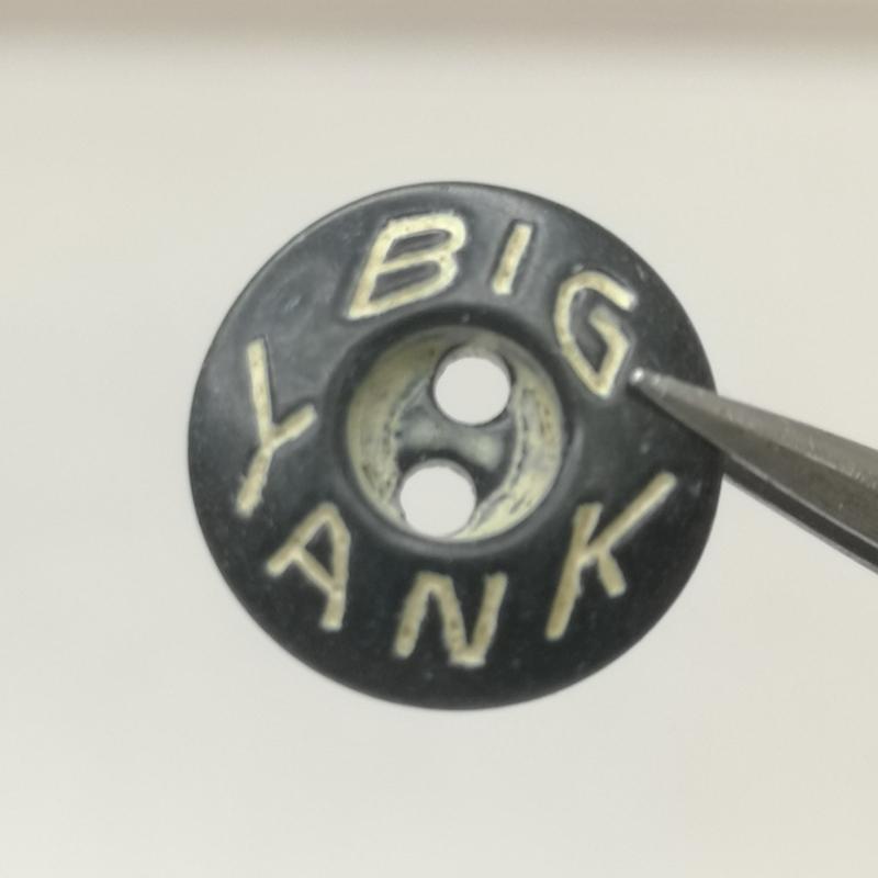 ビッグヤンク BIG YANK ファッション小物 ファッション小物 30s 40s メタル ボタン 4点 セット - 黒 / ブラック / black メンズ USED 古着 中古 50157017