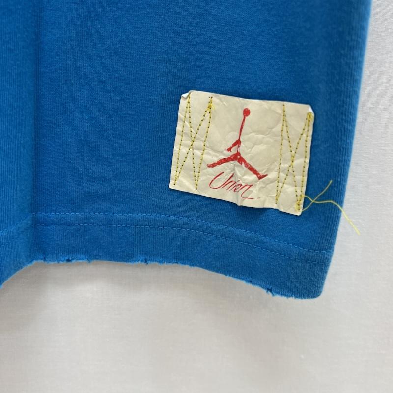 ナイキ NIKE Tシャツ 半袖 ×UNION ユニオン ダメージ加工 プリント Tシャツ DM2839-483 M 青 / ブルー / blue メンズ USED 古着 中古 50157027