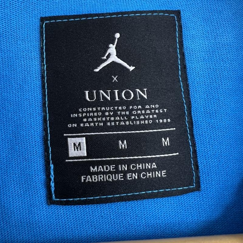 ナイキ NIKE Tシャツ 半袖 ×UNION ユニオン ダメージ加工 プリント Tシャツ DM2839-483 M 青 / ブルー / blue メンズ USED 古着 中古 50157027