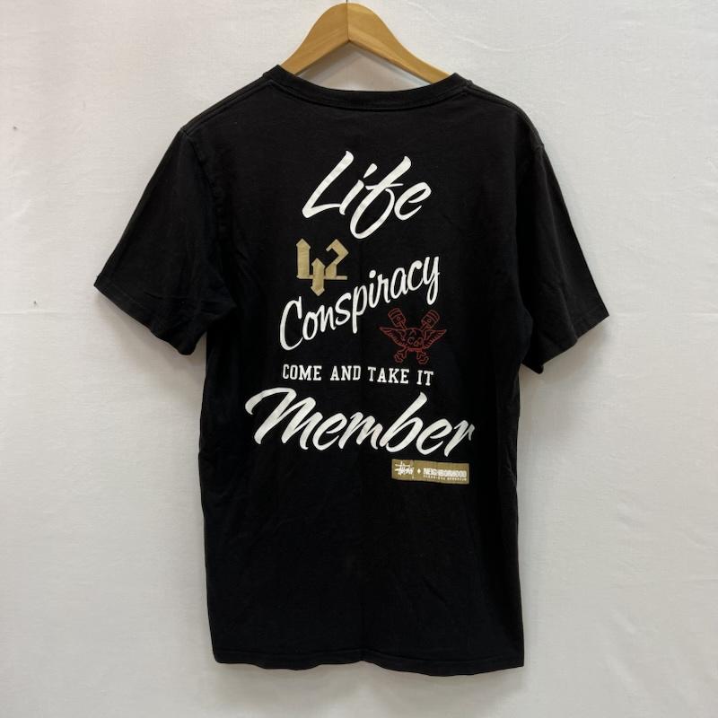 ステューシー STUSSY Tシャツ 半袖 NEIGHBORHOOD ネイバーフッド コラボＴシャツ M 黒 / ブラック / black メンズ USED 古着 中古 50157039
