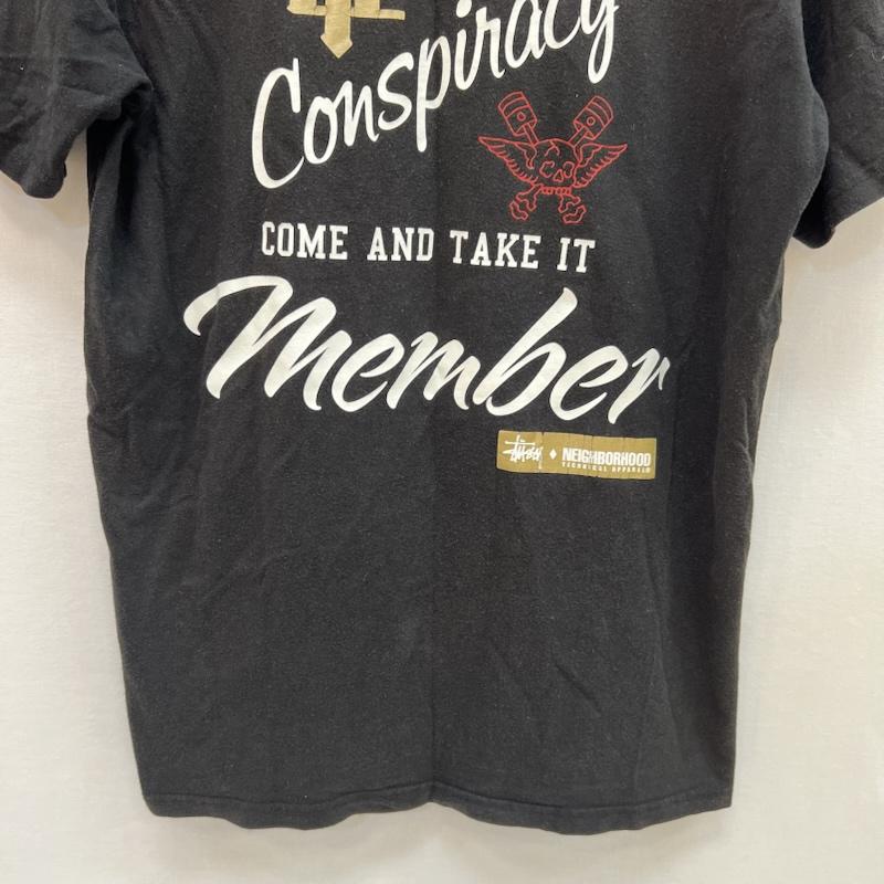 ステューシー STUSSY Tシャツ 半袖 NEIGHBORHOOD ネイバーフッド コラボＴシャツ M 黒 / ブラック / black メンズ USED 古着 中古 50157039