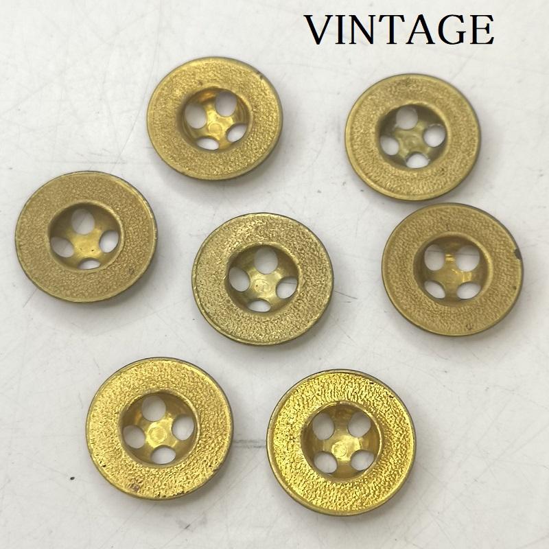 ヴィンテージ VINTAGE ファッション小物 ファッション小物 アンティーク メタルボタン 7個セット - メンズ USED 古着 中古 50157046