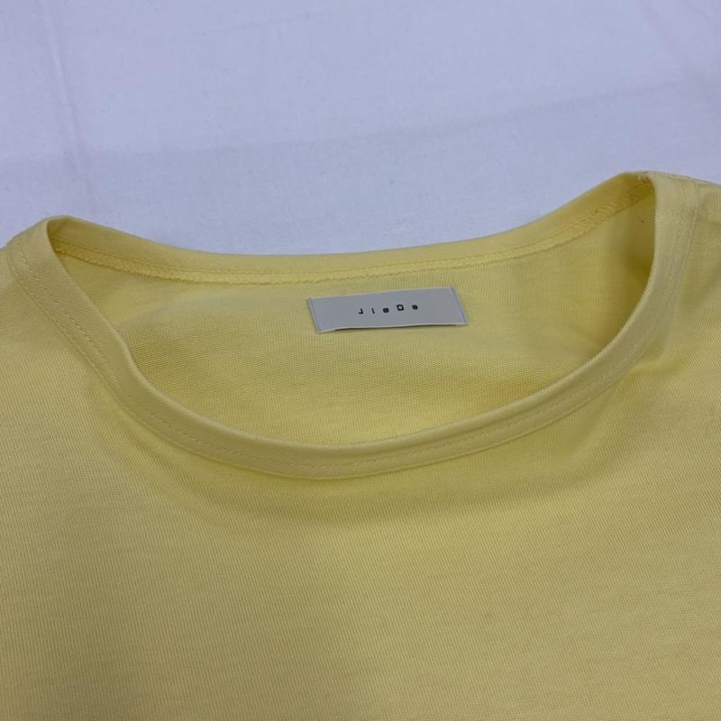 ジエダ Jieda Tシャツ 半袖 ビッグシルエット Tシャツ 2 無地 黄 / イエロー / yellow メンズ USED 古着 中古 50157057