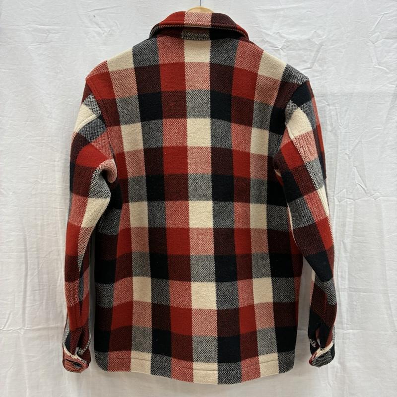 テンダーロイン TENDERLOIN ジャケット、上着 ジャンパー、ブルゾン 00s 07AW T-BUFFALO JACKET ウール バッファロー チェック ジャケット ロゴ チェーンステッチ - チェック マルチカラー / マルチカラー / multicolor メンズ USED 古着 中古 50157074