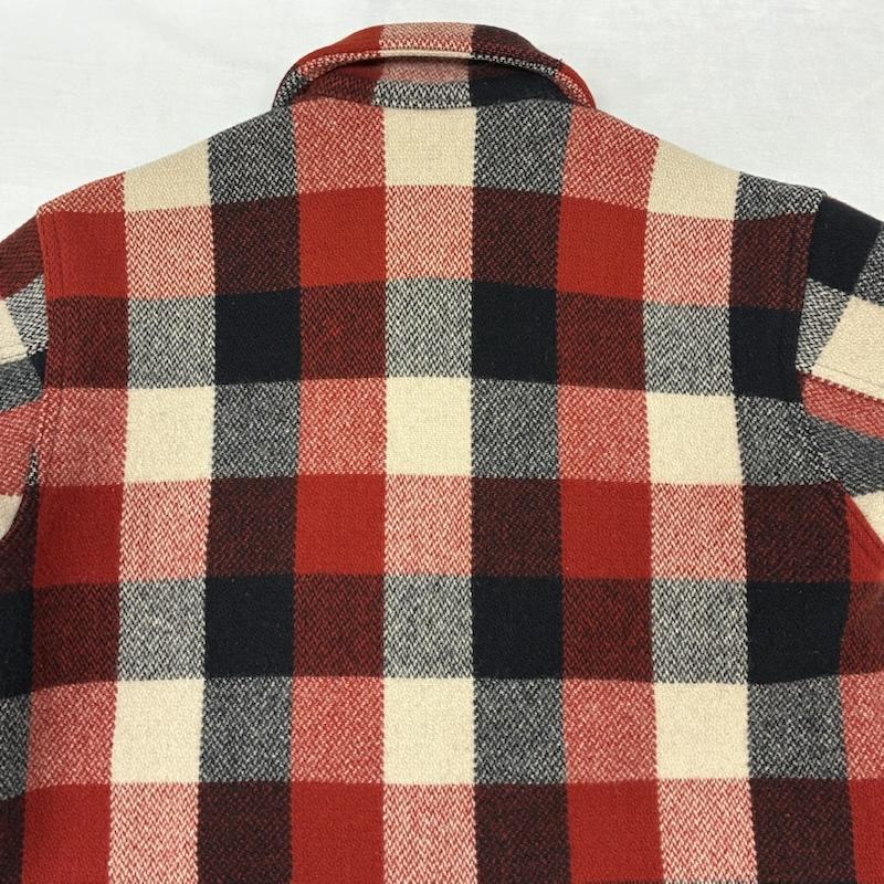 テンダーロイン TENDERLOIN ジャケット、上着 ジャンパー、ブルゾン 00s 07AW T-BUFFALO JACKET ウール バッファロー チェック ジャケット ロゴ チェーンステッチ - チェック マルチカラー / マルチカラー / multicolor メンズ USED 古着 中古 50157074