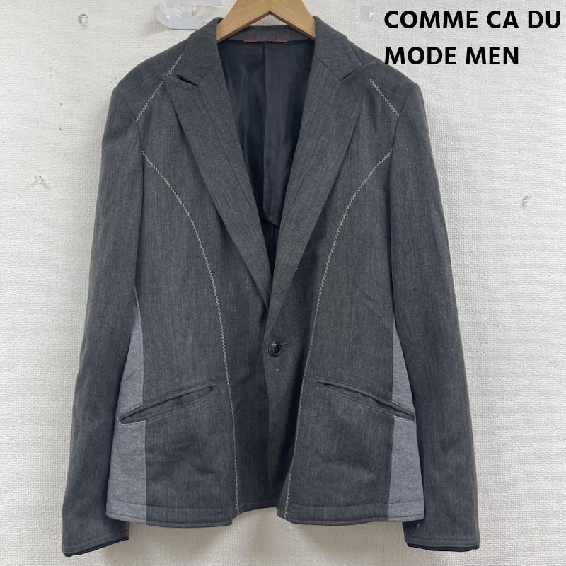 コムサデモードメン COMME CA DUMODE MEN ジャケット、上着 ジャケット、ブレザー ステッチ テーラード ジャケット M 灰 / グレー / gray メンズ USED 古着 中古 50157077