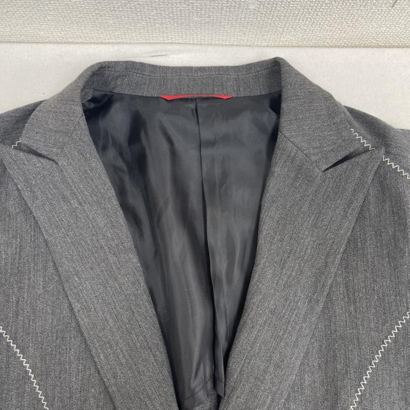 コムサデモードメン COMME CA DUMODE MEN ジャケット、上着 ジャケット、ブレザー ステッチ テーラード ジャケット M 灰 / グレー / gray メンズ USED 古着 中古 50157077