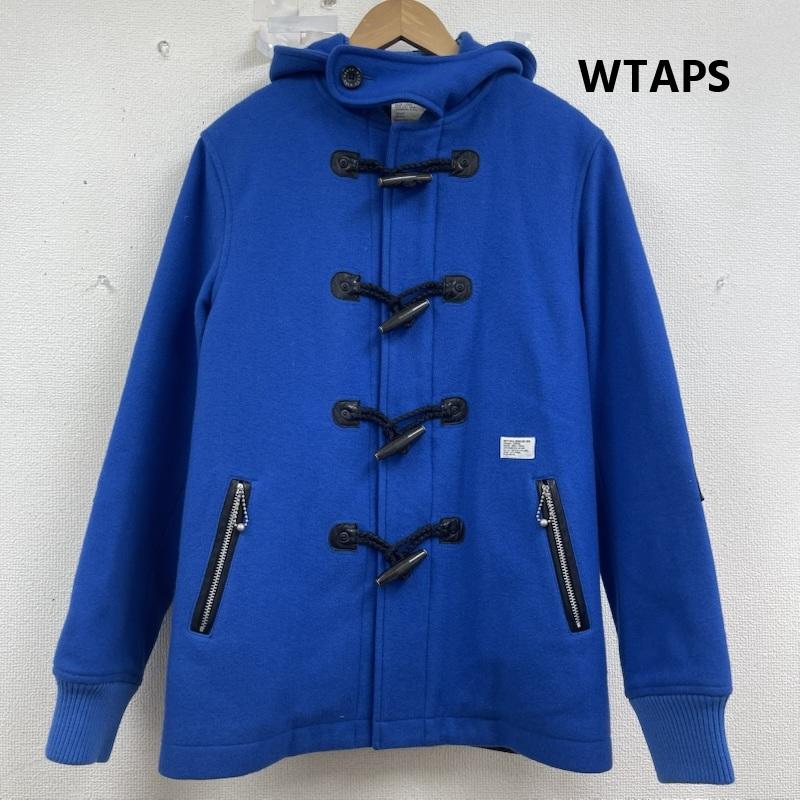 ダブルタップス WTAPS コート コート一般 ジップ アップ 牛革 ウール ダッフル コート 青 / ブルー / blue メンズ USED 古着 中古 50157085