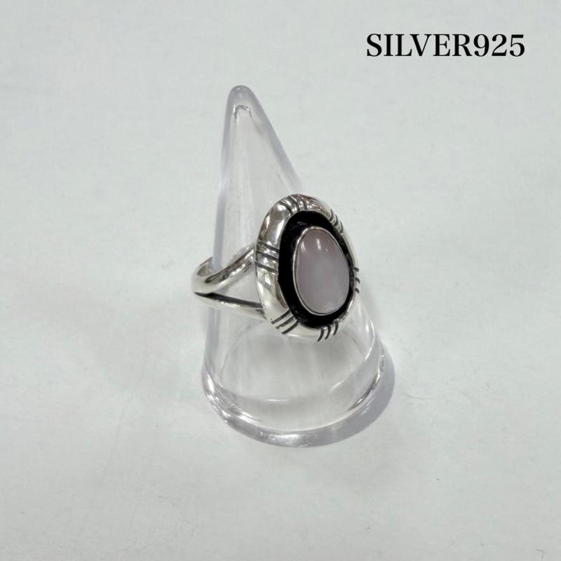 シルバーリング シルバーリング アクセサリー 指輪 ストーン シルバー リング 指輪 スターリング 15号 - 銀 / シルバー / silver color X 紫 / パープル / purple メンズ USED 古着 中古 50157090