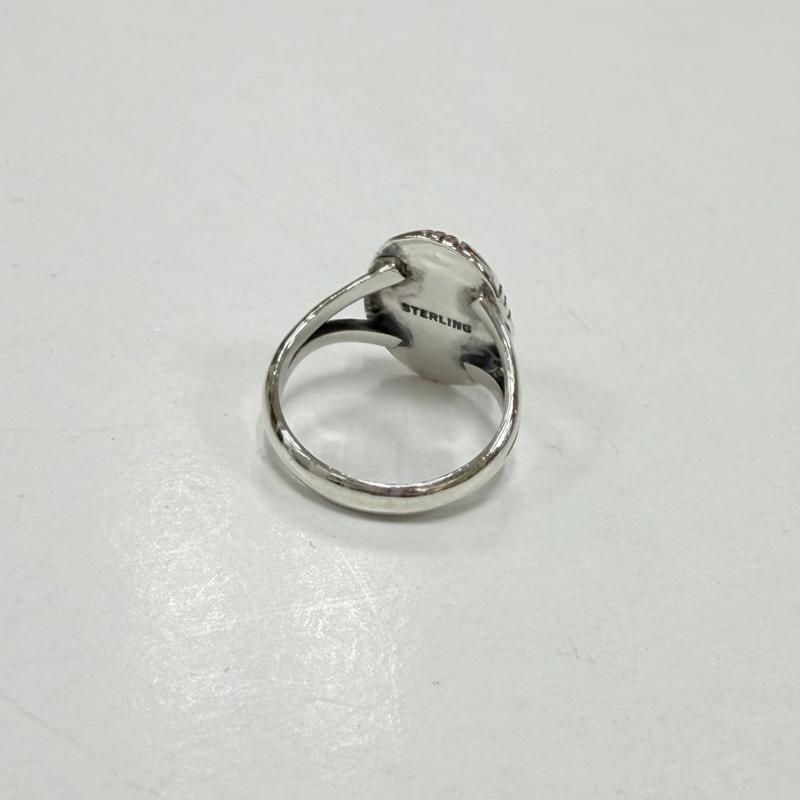 シルバーリング シルバーリング アクセサリー 指輪 ストーン シルバー リング 指輪 スターリング 15号 - 銀 / シルバー / silver color X 紫 / パープル / purple メンズ USED 古着 中古 50157090