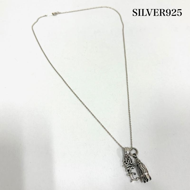 シルバー （９２５） シルバー （９２５） アクセサリー ネックレス、ペンダント シルバー モチーフ ネックレス チャーム - 銀 / シルバー / silver color メンズ USED 古着 中古 50157094