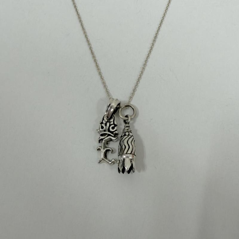 シルバー （９２５） シルバー （９２５） アクセサリー ネックレス、ペンダント シルバー モチーフ ネックレス チャーム - 銀 / シルバー / silver color メンズ USED 古着 中古 50157094