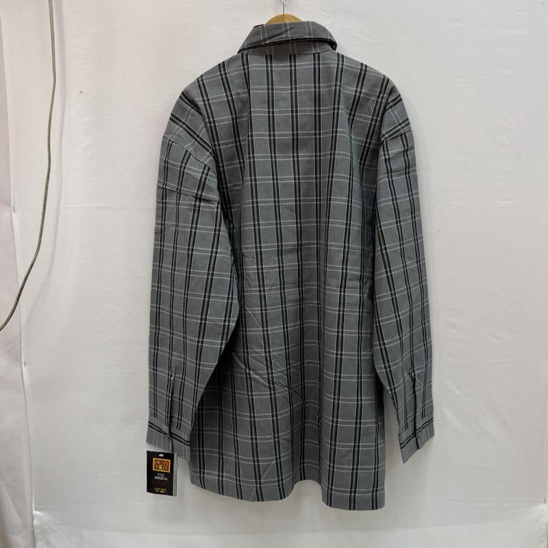 古着 USED シャツ、ブラウス 長袖 FB COUNTY チェックシャツ チカーノ ギャング ウェッサイ XXL 灰 / グレー / gray メンズ USED 古着 中古 50157095