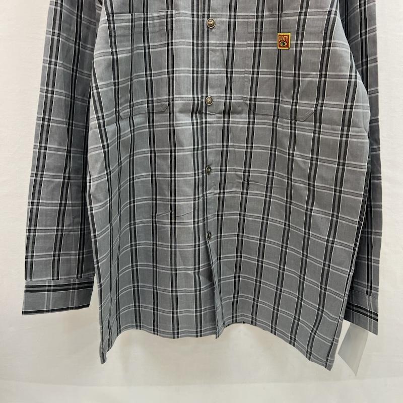 古着 USED シャツ、ブラウス 長袖 FB COUNTY チェックシャツ チカーノ ギャング ウェッサイ XL 灰 / グレー / gray メンズ USED 古着 中古 50157096