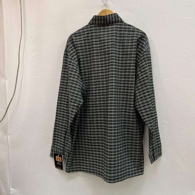 古着 USED シャツ、ブラウス 長袖 FB COUNTY チェックシャツ チカーノ ギャング ウェッサイ XXL 黒 / ブラック / black X 灰 / グレー / gray メンズ USED 古着 中古 50157100